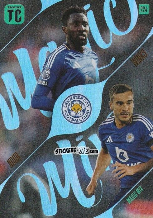 Figurina Wilfred Ndidi / Harry Winks - Premier League Top Class 2025
 n. 224 - Panini