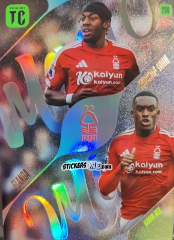 Sticker Anthony Elanga / Callum Hudson-Odoi - Premier League Top Class 2025
 n. 230 - Panini