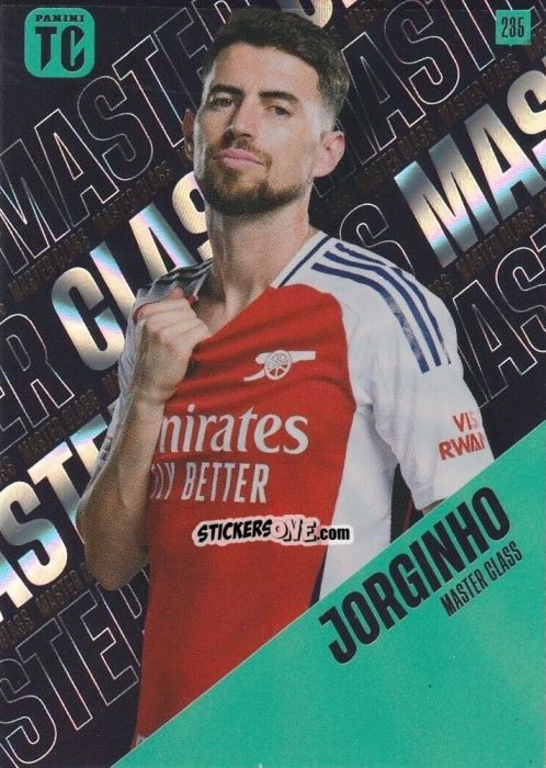 Sticker Jorginho - Premier League Top Class 2025
 n. 235 - Panini