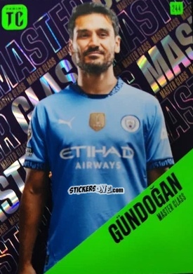 Sticker İlkay Gündoğan - Premier League Top Class 2025
 n. 244 - Panini