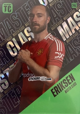 Sticker Christian Eriksen - Premier League Top Class 2025
 n. 245 - Panini