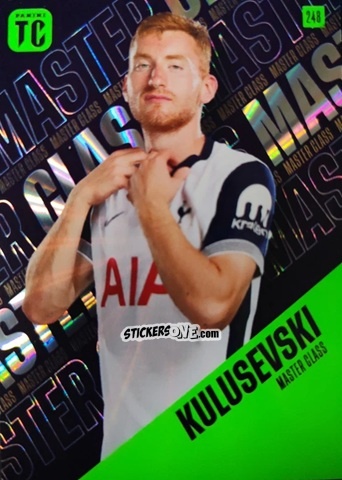 Sticker Dejan Kulusevski - Premier League Top Class 2025
 n. 248 - Panini