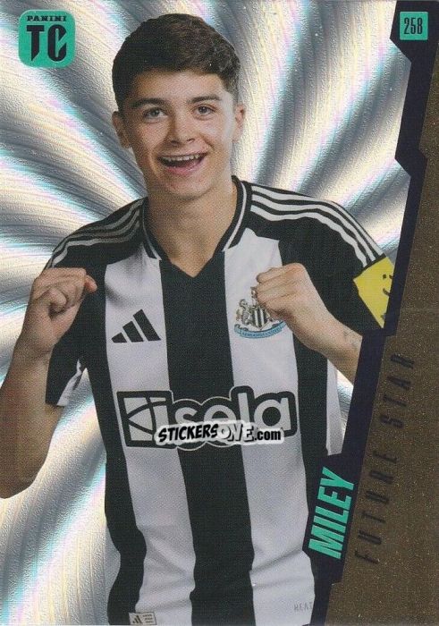 Figurina Lewis Miley - Premier League Top Class 2025
 n. 258 - Panini