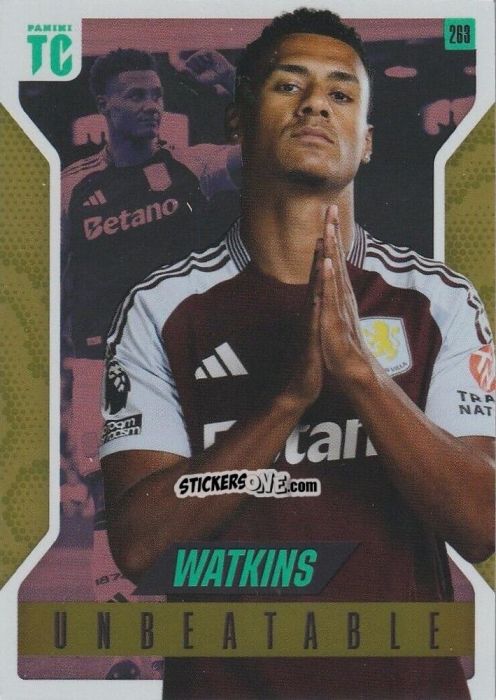Figurina Ollie Watkins - Premier League Top Class 2025
 n. 263 - Panini