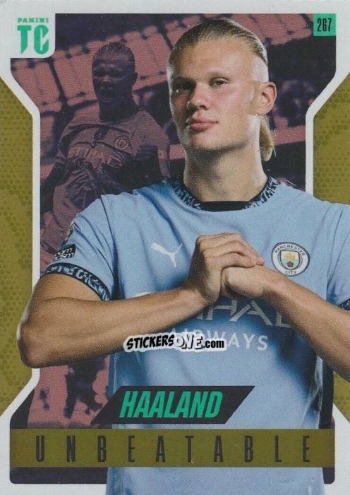 Figurina Erling Haaland - Premier League Top Class 2025
 n. 267 - Panini