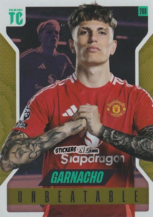 Figurina Alejandro Garnacho - Premier League Top Class 2025
 n. 268 - Panini