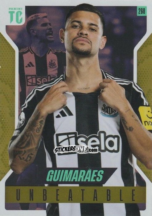 Figurina Bruno Guimarães - Premier League Top Class 2025
 n. 269 - Panini