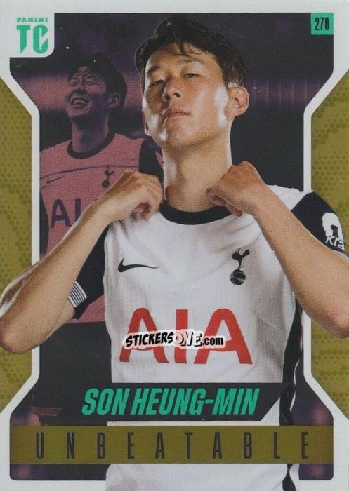 Figurina Son Heung-Min - Premier League Top Class 2025
 n. 270 - Panini