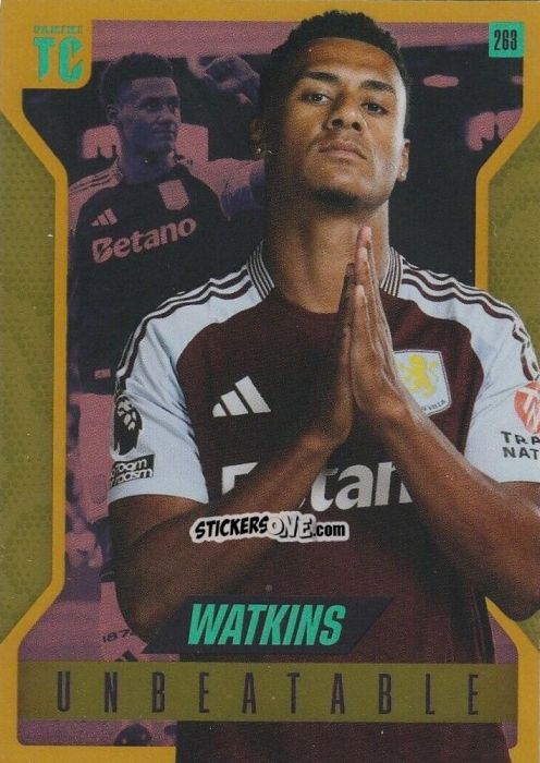 Figurina Ollie Watkins - Premier League Top Class 2025
 n. 263g - Panini
