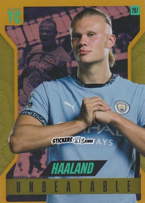 Figurina Erling Haaland - Premier League Top Class 2025
 n. 267g - Panini