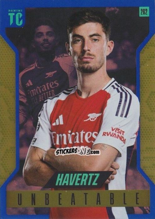 Figurina Kai Havertz - Premier League Top Class 2025
 n. 262b - Panini