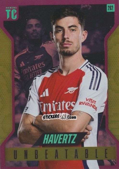 Figurina Kai Havertz - Premier League Top Class 2025
 n. 262p - Panini