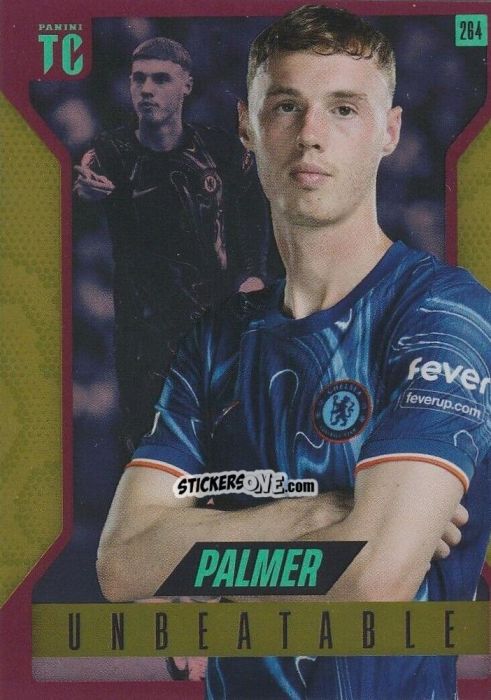 Figurina Cole Palmer - Premier League Top Class 2025
 n. 264p - Panini