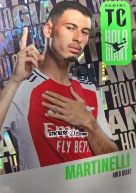 Sticker Gabriel Martinelli - Premier League Top Class 2025
 n. HG9 - Panini