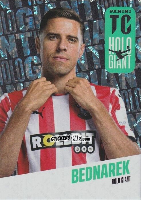 Sticker Jan Bednarek - Premier League Top Class 2025
 n. HG12 - Panini