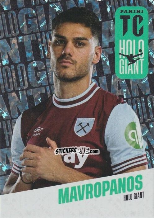 Sticker Konstantinos Mavropanos - Premier League Top Class 2025
 n. HG15 - Panini