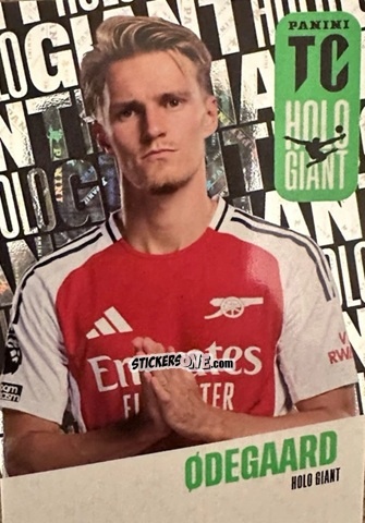 Sticker Martin Ødegaard - Premier League Top Class 2025
 n. HG18 - Panini