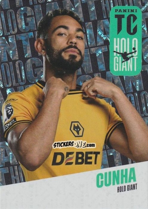 Sticker Matheus Cunha - Premier League Top Class 2025
 n. HG19 - Panini