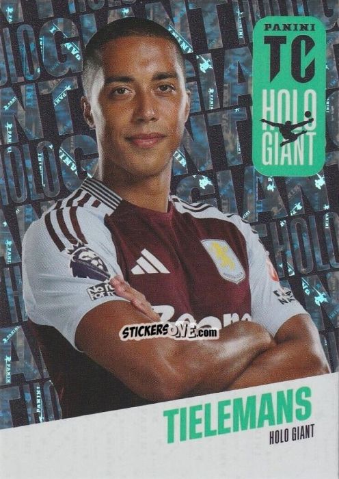 Sticker Youri Tielemans - Premier League Top Class 2025
 n. HG25 - Panini