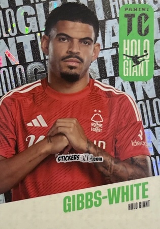 Sticker Gibbs-White - Premier League Top Class 2025
 n. HG14 - Panini