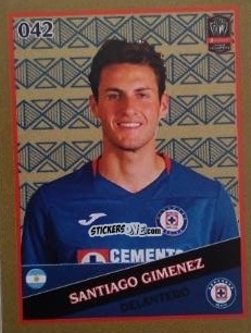Sticker Santiago Gimenez - Concacaf Champions League 2020
 n. 42 - BOYCOL