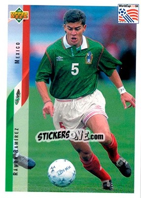 Figurina Ramon Ramirez - World Cup USA 1994. Contenders English/Spanish n. 34 - Upper Deck