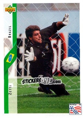 Sticker Zetti - World Cup USA 1994. Contenders English/Spanish - Upper Deck