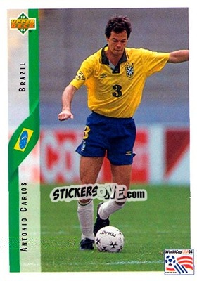 Sticker Antonio Carlos - World Cup USA 1994. Contenders English/Spanish n. 84 - Upper Deck