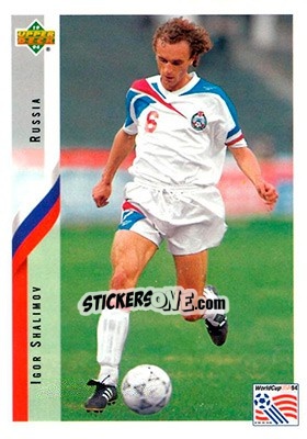 Cromo Igor Shalimov - World Cup USA 1994. Contenders English/Spanish - Upper Deck