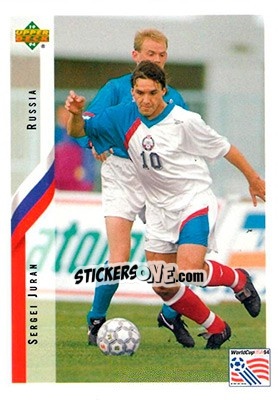 Sticker Sergei Juran - World Cup USA 1994. Contenders English/Spanish n. 252 - Upper Deck