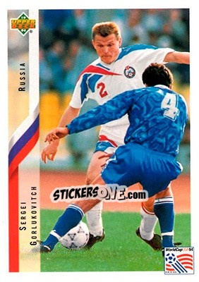 Sticker Sergei Gorlukovitch - World Cup USA 1994. Contenders English/Spanish n. 259 - Upper Deck