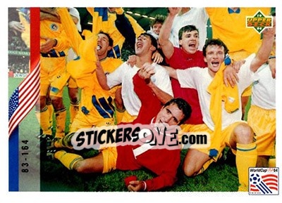Sticker Checklist 083-164 - World Cup USA 1994. Contenders English/Spanish n. 278 - Upper Deck