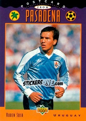 Sticker Ruben Sosa - World Cup USA 1994. Contenders English/Spanish - Upper Deck