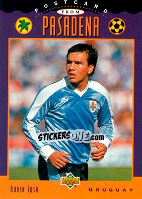 Figurina Ruben Sosa - World Cup USA 1994. Contenders English/Spanish - Upper Deck