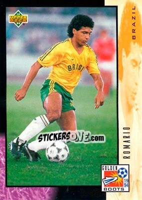 Cromo Romario - World Cup USA 1994. Contenders English/Spanish - Upper Deck