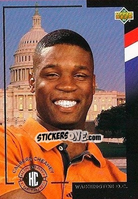 Cromo Calbert Cheaney - World Cup USA 1994. Contenders English/Spanish n. C4 - Upper Deck