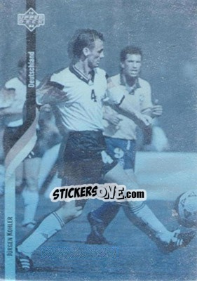 Cromo Jürgen Kohler - World Cup USA 1994. Contenders English/Spanish n. D3 - Upper Deck