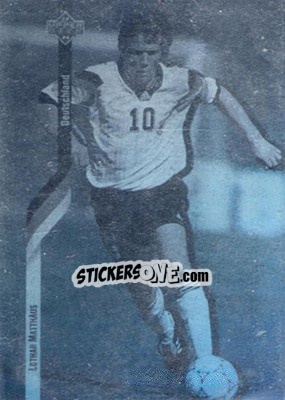 Sticker Lothar Matthäus - World Cup USA 1994. Contenders English/Spanish - Upper Deck