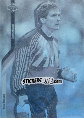 Sticker Bodo Illgne - World Cup USA 1994. Contenders English/Spanish - Upper Deck