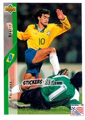 Sticker Palhina - World Cup USA 1994. Contenders English/Spanish - Upper Deck