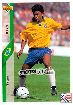 Sticker Valdo - World Cup USA 1994. Contenders English/Spanish - Upper Deck