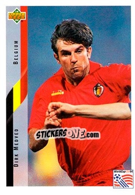 Sticker Dirk Medved - World Cup USA 1994. Contenders English/Spanish - Upper Deck