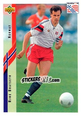 Sticker Rune Bratseth - World Cup USA 1994. Contenders English/Spanish - Upper Deck