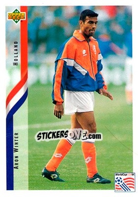 Sticker Aron Winter - World Cup USA 1994. Contenders English/Spanish n. 177 - Upper Deck