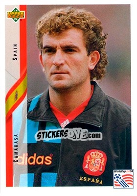 Sticker Camarasa - World Cup USA 1994. Contenders English/Spanish n. 195 - Upper Deck