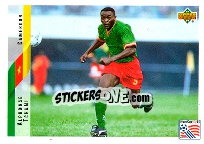 Sticker Alphonse Tchami - World Cup USA 1994. Contenders English/Spanish n. 230 - Upper Deck