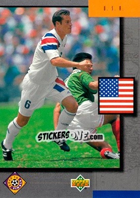 Sticker USA - World Cup USA 1994. Contenders English/Spanish n. 311 - Upper Deck