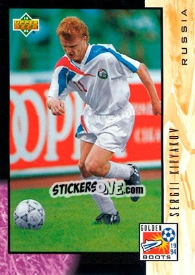 Sticker Sergei Kiryakov - World Cup USA 1994. Contenders English/Spanish n. 327 - Upper Deck