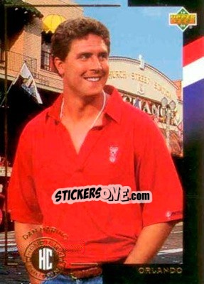 Sticker Dan Marino - World Cup USA 1994. Contenders English/Spanish - Upper Deck