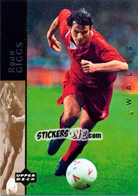 Sticker Ryan Giggs - World Cup USA 1994. Contenders English/Spanish n. WCS8 - Upper Deck